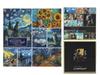 Glass Mat Under Cup Van Gogh Collage Paintings Dining Table Decoration