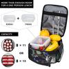 Sebastian Solace Insulated Lunch Bags for Men Women  Food Bag Reusable Cooler Thermal Lunch Boxes For Travel