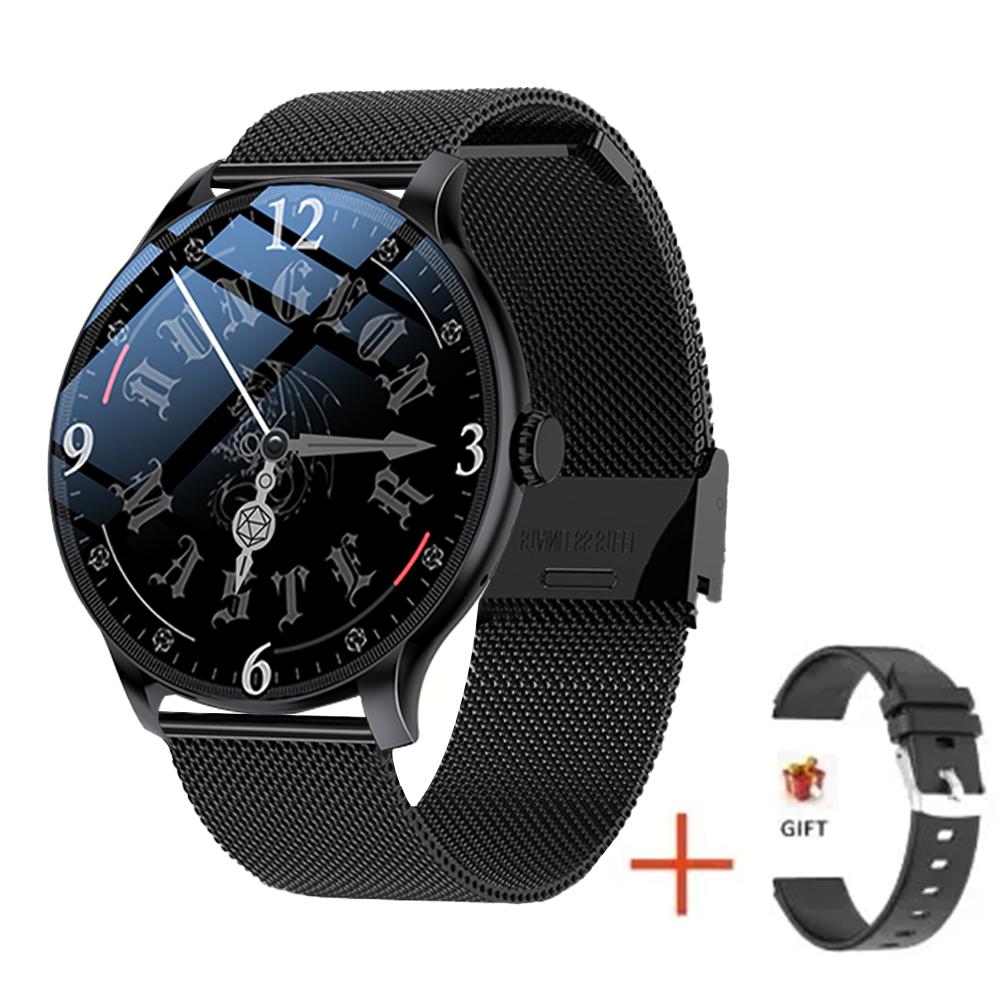 LXASFIT Novo Smartwatch Monitor de Frequência Cardíaca Sono Saúde Bluetooth Chamada Relógio Inteligente Esportivo Feminino para Android IOS
