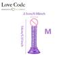 Transparent Dildo Suction Cup Jelly Dick Women Sex Toys Soft  Masturbators Penis