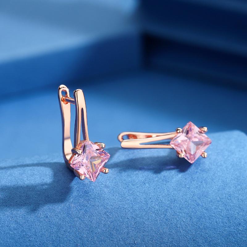 

Сережки з цирконієм One Size