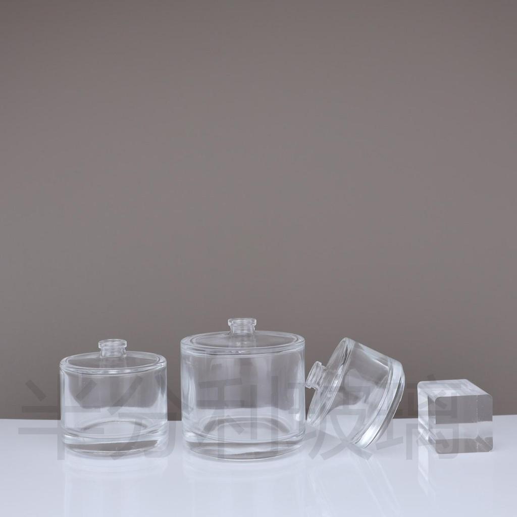 Bayonet Spot Glass Perfume Bottle: Portable 30ml, 50ml, 100ml Dispenser & Sample Bottle