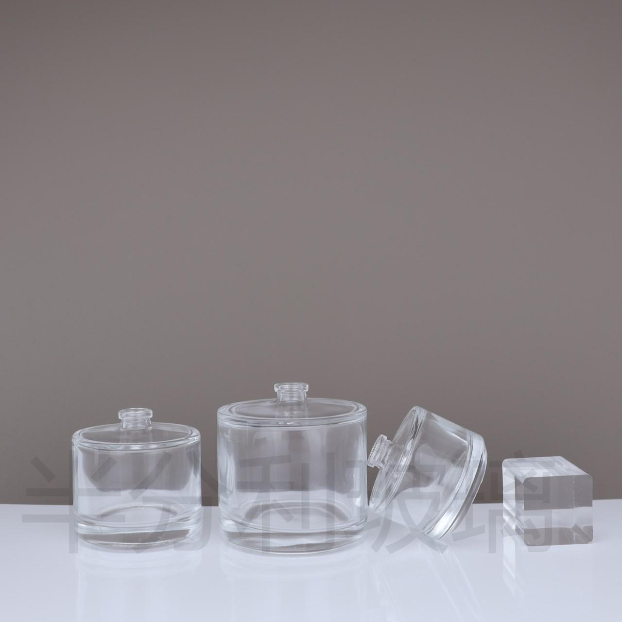 Bayonet Spot Glass Perfume Bottle: Portable 30ml, 50ml, 100ml Dispenser & Sample Bottle