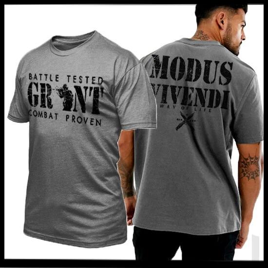 Infantry Grunt T-Shirt Army Motivation Quote US Flag Combat War Veteran Tee 2XL