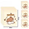 90pcs Cartoon Capybara Car Disposable Garbage Bag Portable Universal Auto Door Seat Household Thickened Desktop Trash Can