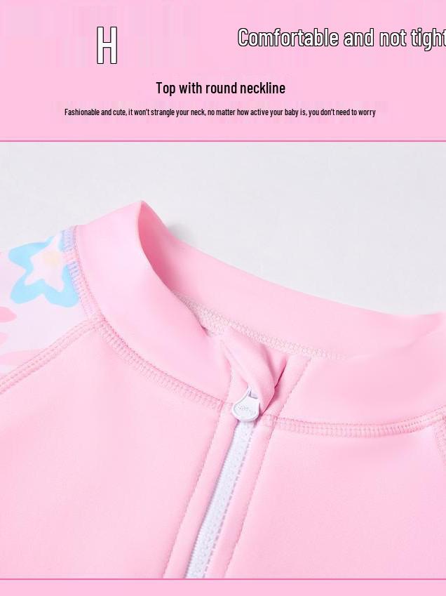 Girls' One-Piece Swimsuit: New Style Beachwear for Toddlers and Babies