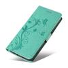 For OnePlus Nord CE4 Lite 5G/Oppo K12x 5G (China) PU Leather Cases Flower Pattern Wallet Stand Phone Cover with Strap