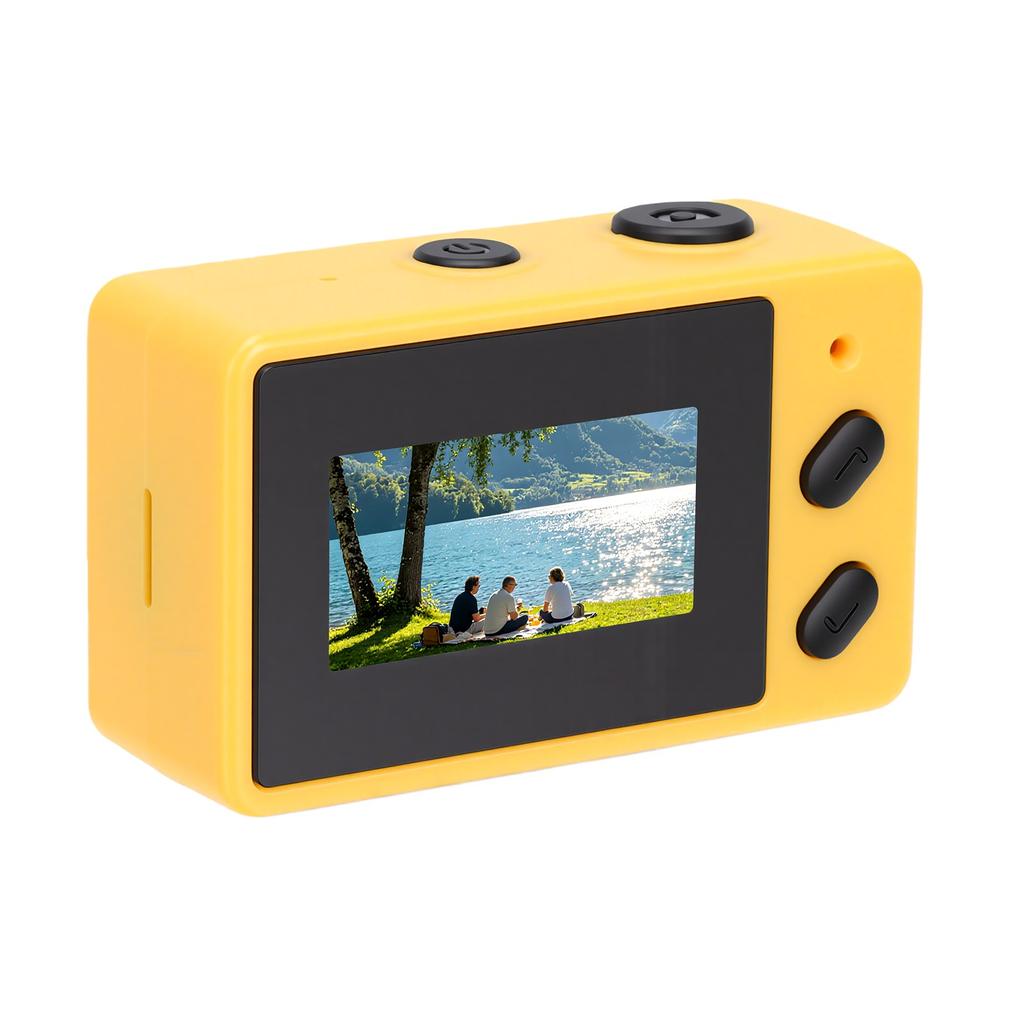 Keychain Digital Camera 1080P HD Video Photos 16X Digital Zoom Vintage Compact Camera for Travel Vlog Birthday Gift