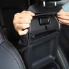 Carbon Center Console Lid Armrest Cover Cushion Pad For Toyota Tacoma 2024-2025