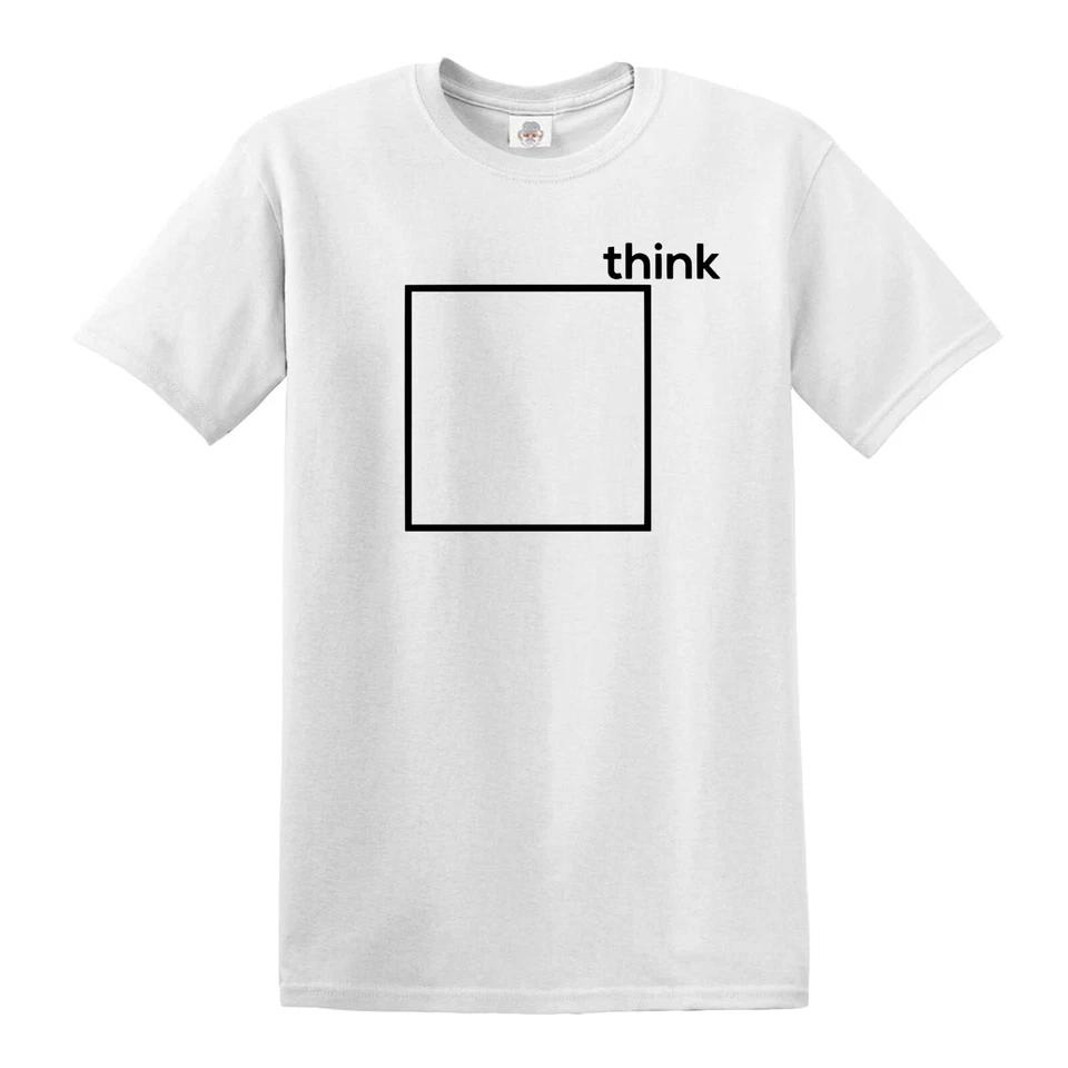 THINK OUTSIDE THE BOX | Men s | T-SHIRT FUNNY | TOP TEE 2 4XL