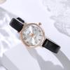 Simple Waterproof Quartz Watch for Girls: Luminous, Time & Calendar Display, Perfect for Primary To High School Students