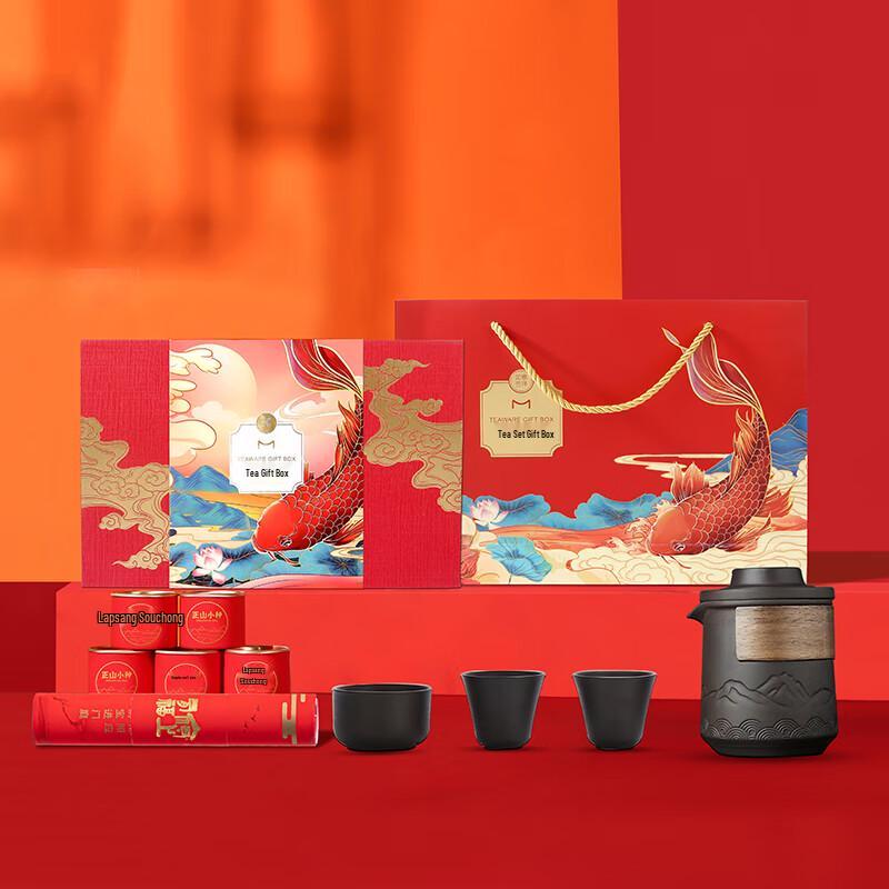 Qianli Jiangshan Purple Clay Tea Set