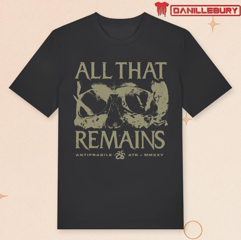 All That Remains Antifragile Черная хлопковая футболка Полный размер S-5XL AD742 Унисекс футболка XXXXL