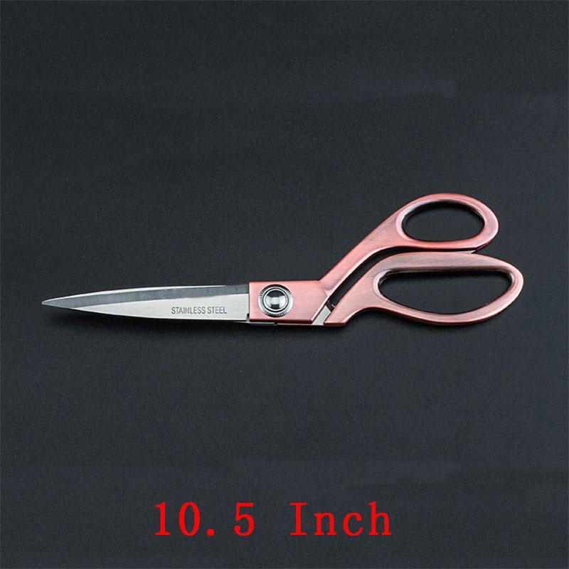 Professional Tailor/Sewing Scissors Stainless Steel Scissors Fabric/Cutting Scissors Golden Sharp Scissor Needlework Scissor