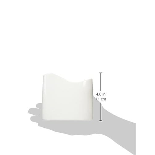 Hakusan Porcelain Rice Scoop Holder, White, 12.5 X 6.5 X 11.5 Cm, Pocket, Hasami Ware, Made In Japan