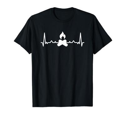 Camper Heartbeat Camp T-Shirt