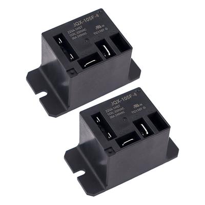 2PCS JQX105F4 5V 220V 4pin Air Conditioning Relays for For Industrial Equipment Featuring Compact Size and Wide Compatibility