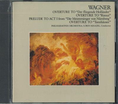 CD LORIN MAAZEL - Wagners Orchesterwerke Maazel FDCA388 CBS SONY Japan Klassik Gebraucht