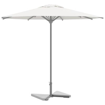 Umbrella Weights, 2 Pcs, Granite Gray, Triangular, 14 Kg