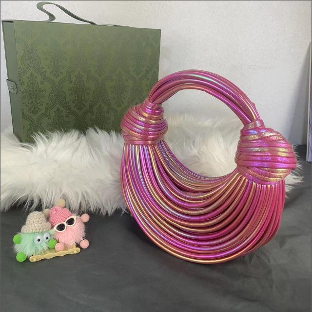 2025 Koreański Styl Modna Ręcznie Tkana Damska Torba Crossbody na Ramię