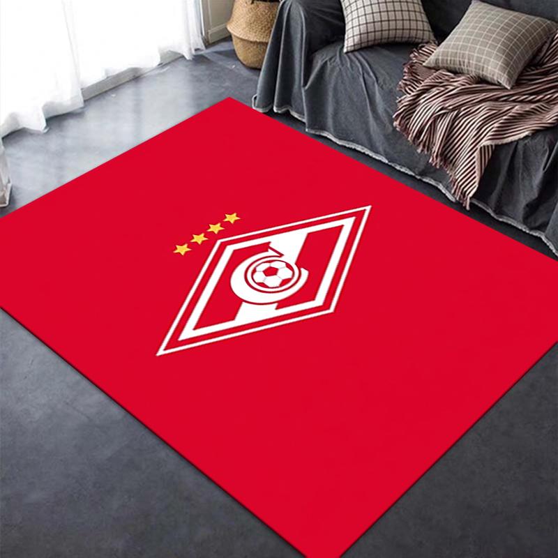 Spartak Moscow Football Club Carpet Rug For Living Room Bedroom Home Sofa Decorationkids Play Nonslip Floor Mat