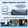 For Motorola Razr Ultra 2025 / Razr Ultra 2026 Magnetic Power,Slim Design,Screen Protector,Hinge Protection,Matte Shockproof Phone Case-Black