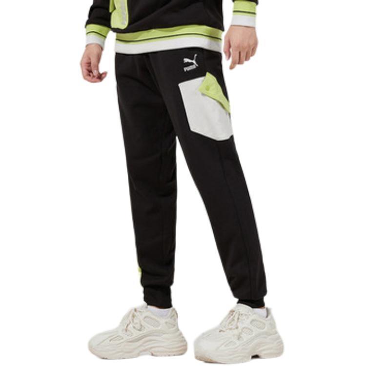 Puma Retro Sweatpants 'Black' Men's 534684-01