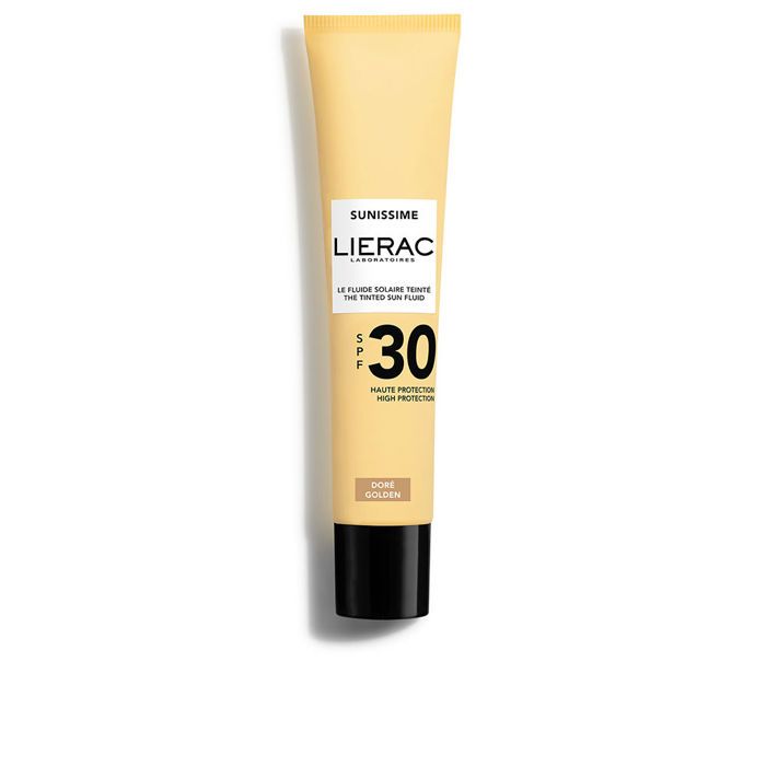 Tinted Facial Sunscreen Fluid - SUNISSIME Lierac - SPF30 - Golden Shade - 40 Ml