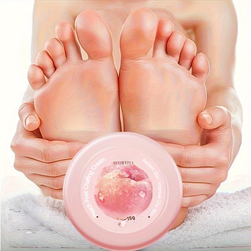 15g broskvový krém proti popraskání pro suché a popraskané paty a chodidla - hydratační a vyživující péče pro drsnou pokožku - zabraňuje praskání