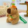Plush Toys Kapibala Dolls Knitted Colorful Rope Hanging Keychain Kapibala Doll Bara Capybara Hanging