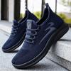 2025 Men's Running Shoes Summer Lightweight Breathable Sports Shoes Simple Solid Color Vulcanized Shoes High Quality Tenis Homem