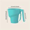1pc-Kitchen Accessories Cup Type Semi-automatic Filter Screen Baking Tool Handheld Powder Screen