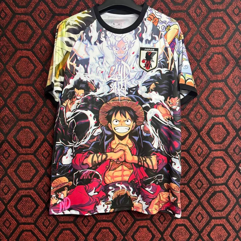 Japan National Football Jersey Anime Manga Short-sleeved Football Jersey Japan National Team Jersey