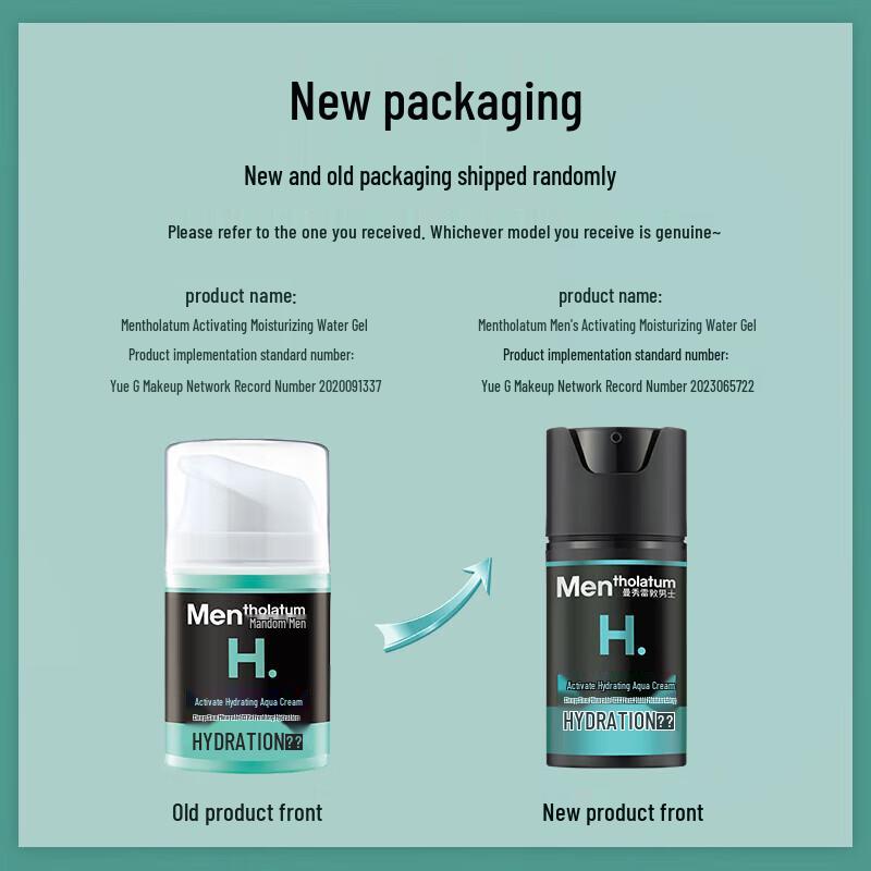 Mentholatum Men's Active Hydrating Hydro Cream