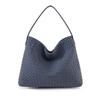 Handmade Woven Bag, Frosted Bag, Women's Fashion Shoulder Bag, Large Capacity Commuting Tote Bag, Hand-held High-end Feel