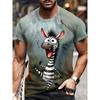 Jackets, men's printed T-shirts, fashionable prints, street style