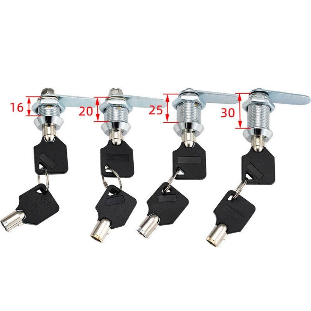 Safe Deposit Box Locks with 2 Keys File Metal Cabinet Emergency Lock New Replacement Lock