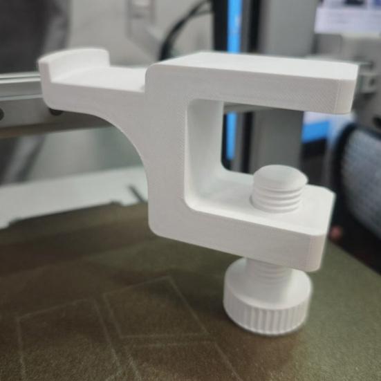 Odolný háček na tašku pro připevnění ke stolu, pod stolní držák na kabelku, 3D tištěný držák na sluchátka na tašky a batohy, bez vrtání
