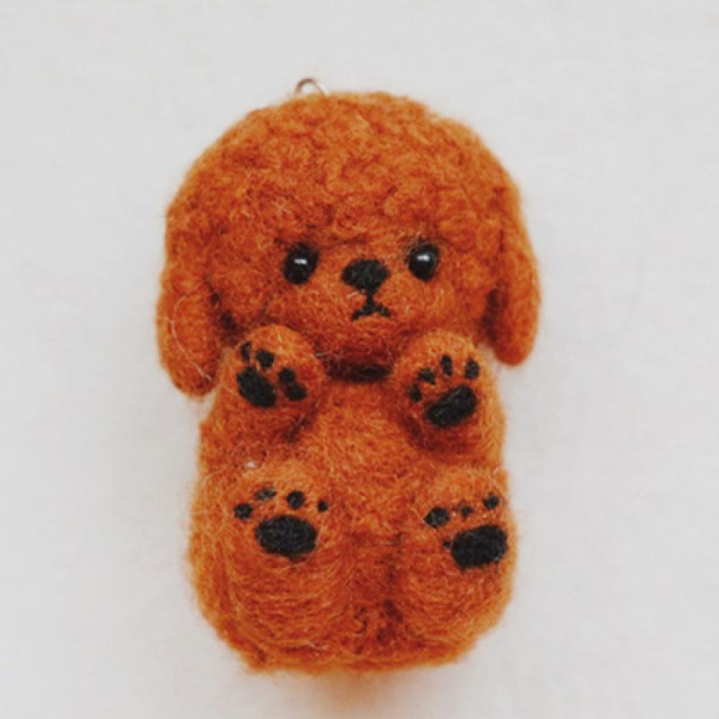 Schafwolle Filz Poke Katze Handgemachtes Materialpaket für Anfänger DIY Wolle Nadelfilzen Simulation Kreative Tiergeschenke