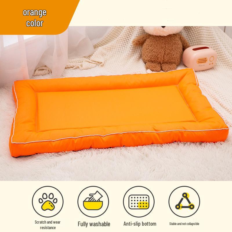 

Летняя лежанка для собак, устойчивая к разрывам: Большое, Нескользящее, Водонепроницаемое, Утолщенное Лежанка для питомца XXL 110*65