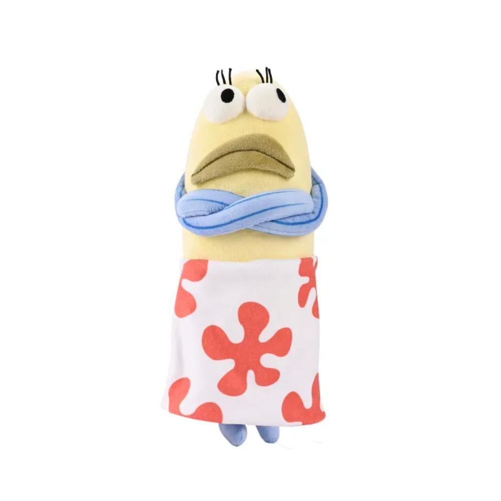 Zaino Peluche Pesce Brutto Carino di SpongeBob, Borsa a Tracolla Personaggio di Bikini Bottom, Borsetta Divertente Peluche per Uso Quotidiano