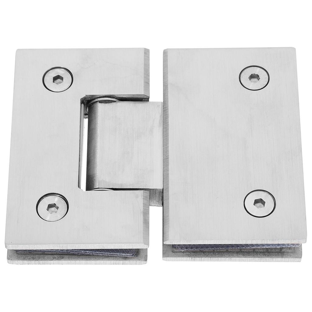 Glass Door Hinge Shower Glass Clamp Stainless for Bathroom Shower Door Hardware Heavy Duty Metal Hinge Part Hinges To Repair