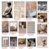 30pcs Vintage Statue Poster Postcard  DIY Handbook Wall Decoration Bedroom Wall Decoration Wall Stickers  Birthday Postcard Set for Friends and Family
