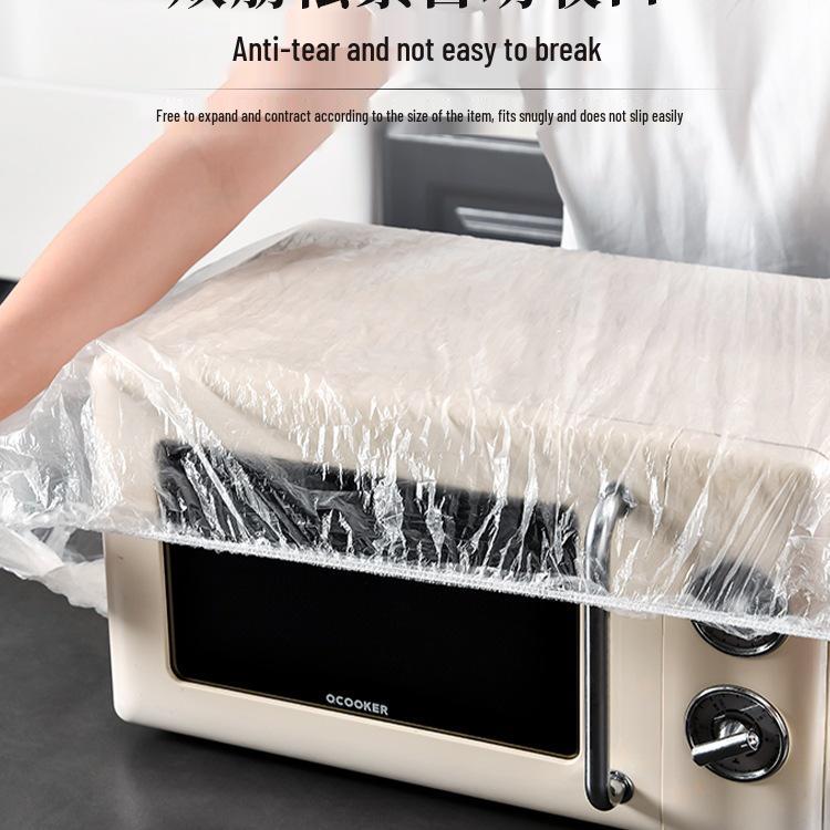 Universal Disposable Transparent Dust Cover for Kitchen Appliances