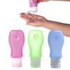 Solid Color Silicone Gel Portioning Bottles Travel Outdoor Lotion Bottle Shampoo