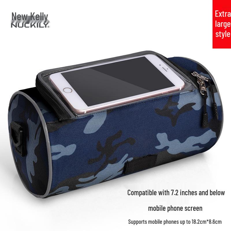 Bolsa Impermeable para Manillar de Bicicleta y Patinete para Almacenamiento Frontal