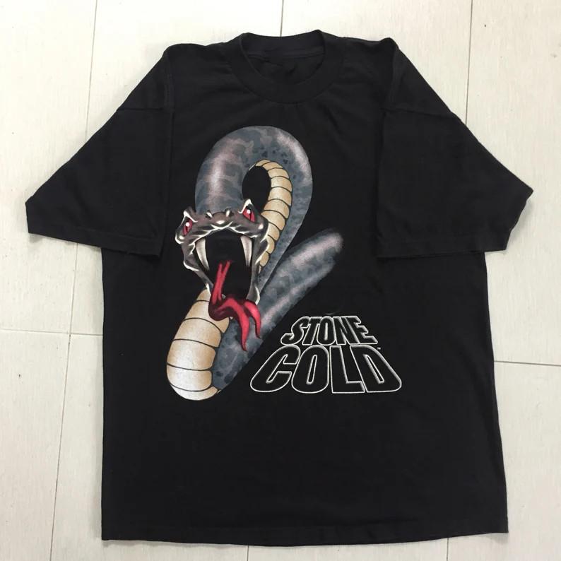 Stone Cold Steve Austin Wrestling T-Shirt Unisex Cotton Tee S-5XL VN2232 Unisex T-Shirt