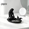Desktop Storage Tray 3D Printed Mermaid Jewelry Tray, Vintage Rings Earrings Necklaces Organizing Display Dish, Decorative Trinket Keys Holder