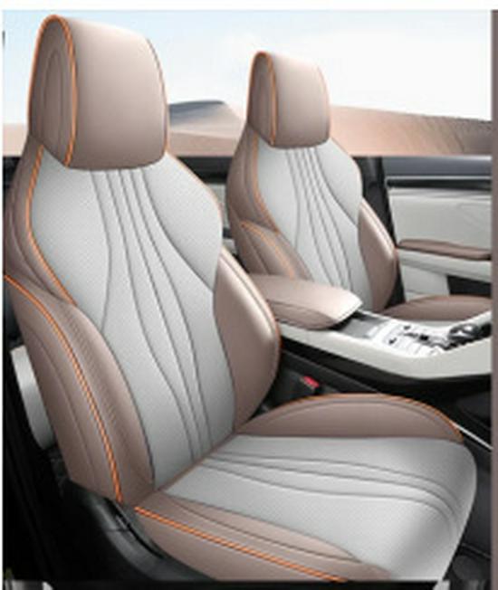 Song PRO Cartoon Leather Car Seat Cushion, Five-Seat Model, All-Season Use
