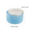 GARVALON Baby Powder Puff Box, Talcum Powder Puff Case, Durable Material, One-Hand Operation, Gentle On Skin, Newborn Care Supplies, 2-Pack